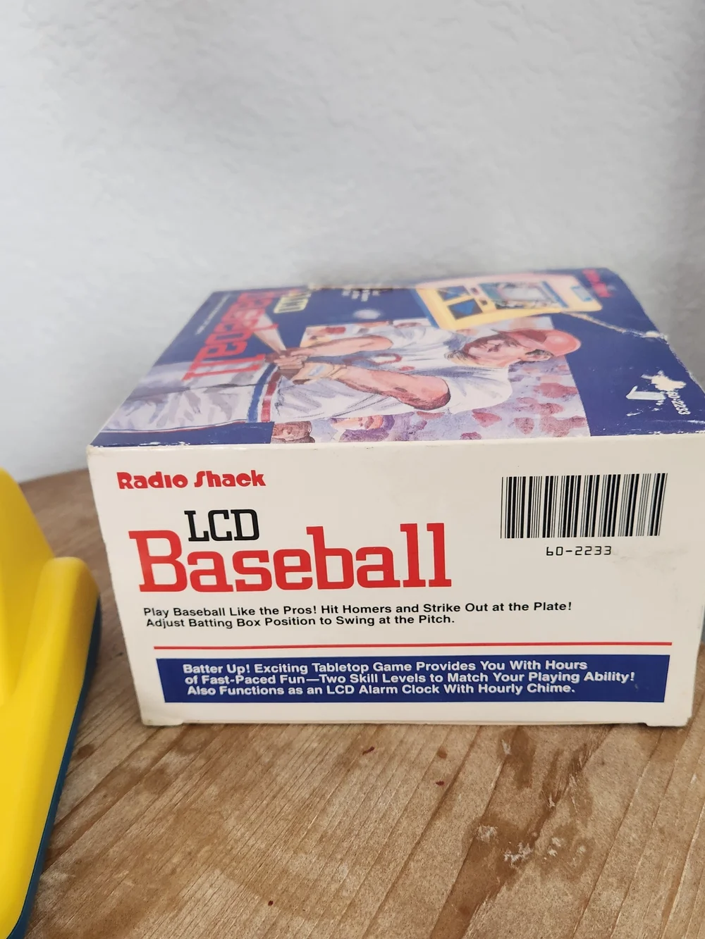 Radio Shack LCD Baseball Handheld Game Vintage Handheld Game 1980's 1990's Y2K